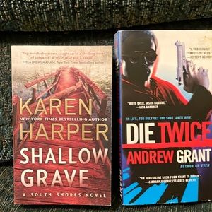 2 suspense/ thriller books, doing a buy one, get one free